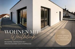 Penthouse mieten in Am Kocherberg, 74196 Neuenstadt, Exklusives Penthouse im Grünen, Panorama Dachterrasse, Aufzug, TG, Neubau, Erstbezug, EH40 QNG