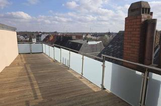 Wohnung mieten in Hafenstr. 188, 27568 Lehe, Anfragen NUR per E-Mail. gr. 2-Zi. Wohnung mit Dachterrasse - Fahrstuhl - Kaminofen - EBK - Brhv.