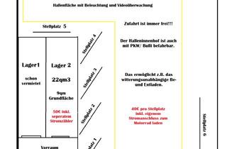 Lager mieten in Westönner Hellweg 44c, 59457 Werl, MOTORRADSTELLPLATZ STELLPLATZ MOTORRAGGARAGE und LAGERFLÄCHE Werl-Westönnen VIDEOÜBERWACHT STROM