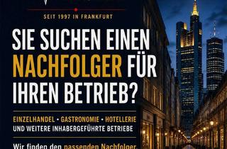 Gastronomiebetrieb mieten in Berger Straße, 60316 Nordend-Ost, Restaurant in 1A-Lage auf der Berger Straße – mit großer Außenterrasse und 4-Zimmer-Wohnung