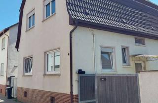 Einfamilienhaus kaufen in 68623 Lampertheim, Gemütliches Einfamilienhaus mit Garage und Garten in Lampertheim-Hofheim