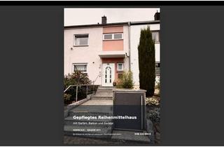 Haus kaufen in 55268 Nieder-Olm, Sehr gepflegtes Reihenmittelhaus mit Garten, Balkon und Garage