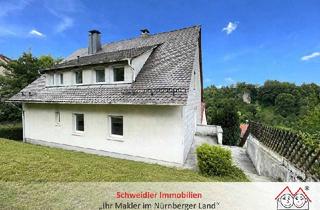Haus kaufen in 91235 Velden, 3 Wohnungen, 2 davon saniert & alle frei: Vielseitiges 3-Familienhaus in idyllischer Lage von Velden