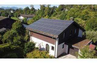 Einfamilienhaus kaufen in 83209 Prien, Rarität in Prien - Einfamilienhaus am Fluss Prien mit Bergblick, Wintergarten & PV