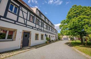 Reihenhaus kaufen in 01157 Dresden, HISTORISCHES FACHWERKJUWEL MIT GARTENIDYLLE – DENKMALGESCHÜTZTES REIHENHAUS