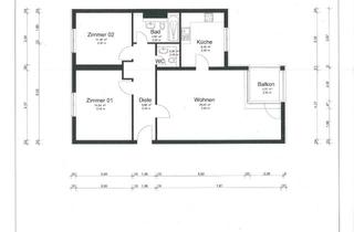Wohnung kaufen in Kaarster Weg 39, 40547 Lörick, Alltagstaugliche 3-Zimmer-Wohnung mit Balkon in Lörick