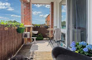 Wohnung kaufen in 23558 St. Lorenz Süd, Zentrale Geräumige 1-Zimmerwohnung mit ruhigem Südbalkon, eigener Stellplatz inklusive!