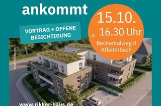 Penthouse kaufen in Beckentalweg, 71563 Affalterbach, Penthouse mit Kühlung und Weitblick - Fertigstellung Dezember 2026