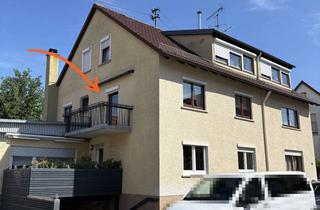 Wohnung kaufen in 72793 Pfullingen, 3,5 Zi.-Wohnung mit zusätzlichem Raumangebot– viel Gestaltungsspielraum in Pfullingen