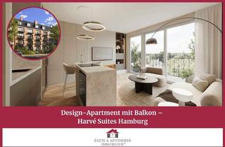 Wohnung kaufen in 20144 Harvestehude, Design-Apartment mit Balkon – Harvé Suites Hamburg
