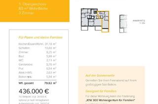 Wohnung kaufen in Moltkestr., 89129 Langenau, Neubau WHG 2.4 - M7/2 - 1.Obergeschoss - 80m²