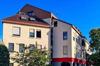 Wohnung kaufen in 76646 Bruchsal, Großzügige 3-Zimmer-Maisonettewohnung mit zwei Terrassen und Aufzug in Innenstadtlage