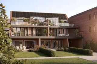 Wohnung kaufen in 26725 Stadtzentrum, Exklusive Erdgeschoss-Neubauwohnung mit Wasserzugang im Herzen von Emden