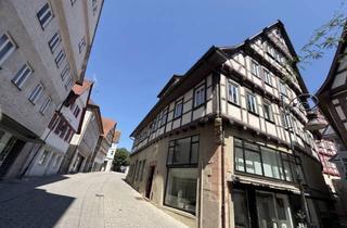 Wohnung mieten in 71332 Waiblingen, Fachwerk-Maisonette mit 7 Zimmern in Mitten der Waiblinger Altstadt
