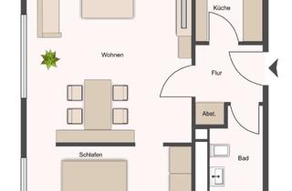 Wohnung mieten in Radweg 29, 55130 Weisenau, Lichtdurchflutete 1 Zimmer-Wohnung