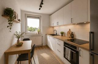 Wohnung mieten in 01587 Riesa, Frisch saniert & modern ausgestattet. Einfach einziehen & wohlfühlen. – 4-Raum-Wohnung mit Balkon !