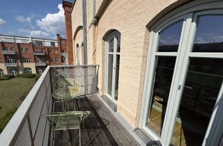 Wohnung mieten in Carl-Spindler-Straße 15, 12555 Köpenick, Stilvoll möblierte 1,5-Zimmer-Wohnung im Spreekarree mit Balkon & separater Küche