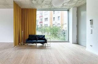 Lofts mieten in 10827 Schöneberg, Architektur-Highlight nahe Crelle-Kiez: Garten-Loft mit Terrasse, Sichtbeton und Panoramafenstern