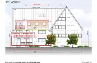 Wohnung mieten in Fischerstraße 20, 72401 Haigerloch, Barrierearmer Erstbezug nach Sanierung: 3-Zimmer-Wohnung mit Terrasse und Einbauküche