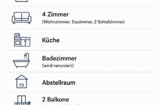 Wohnung mieten in 46284 Dorsten, Zuhause mit vier Zimmern und Balkon in Dorsten