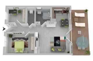 Wohnung mieten in Franz-Peter-Sigel-Straße 42a, 76669 Bad Schönborn, Traumhafte Seniorenwohnung in Kurgebiet zu vermieten!