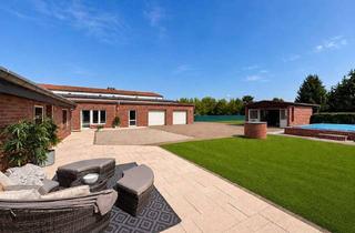 Haus kaufen in An Der Turnhalle, 39319 Jerichow, PROVISIONSFREI: Traum-Bungalow mit Pool & XL-Grundstück – Ihr Rückzugsort im Grünen