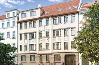 Wohnung kaufen in Calvisiusstraße 42, 04177 Leipzig, Solide Denkmal-Kapitalanlage in Leipzig-Lindenau: Vermietete 2-Zimmer-Wohnung im ruhigen Gartenhaus mit Balkon
