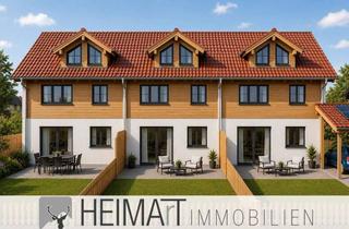 Haus kaufen in 82515 Wolfratshausen, Neubau-Reihenmittelhaus in ruhiger Toplage mit Bergblick, Garage & Carport sowie 2 Grundstücken