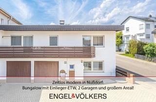 Haus kaufen in 76829 Nußdorf, **NEUER PREIS**Zeitlos modern in Nußdorf: Bungalow mit Einlieger-ETW, 2 Garagen und großem Areal!