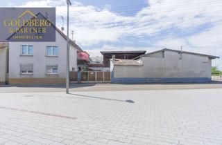 Haus kaufen in 76777 Neupotz, Großzügiges Doppelhaus mit zwei Wohneinheiten, Werkstatt, Scheunen und ca. 800 m² Grundstück in Neup