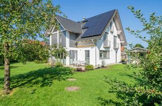 Einfamilienhaus kaufen in 86807 Buchloe, Moderne Eleganz trifft naturnahes Wohnen – energieeffizientes Einfamilienhaus mit Doppelgarage in Bu
