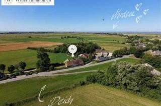 Haus kaufen in 25813 Simonsberg, Ihr Domizil am Deich – Haus mit Stall, der Nordsee ganz nah!