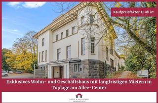 Haus kaufen in Elberfelder Straße 49, 42853 Innen, FAKTOR 12! Exklusives Wohn- und Geschäftshaus mit langfristigen Mietern in Toplage am Allee-Center