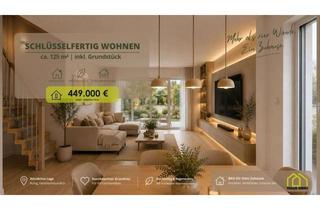 Doppelhaushälfte kaufen in 55237 Lonsheim, Lonsheim / Neubau in attraktiver Lage Doppelhaushälfte mit ca.. 125qm² WFL. und 222,66 qm² Areal