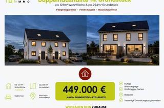 Doppelhaushälfte kaufen in 55237 Lonsheim, Neubau-DHH Massivbau, 125 m², inkl. Grundstück / Lonsheim