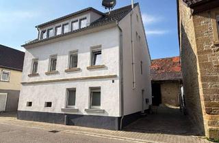 Haus kaufen in 75057 Kürnbach, Saniertes Zweifamilienhaus mit vielseitigem Potenzial und Scheune in Kürnbach