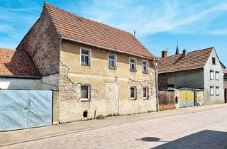 Einfamilienhaus kaufen in Bretlebener Hauptstraße 114, 06577 Heldrungen, Einfamilienhaus mit Anbau - leerstehend