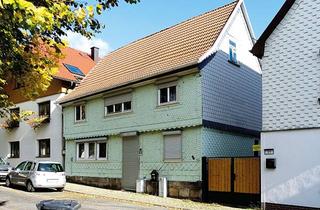 Einfamilienhaus kaufen in An Den Linden, 98716 Geschwenda, Vermietetes Einfamilienhaus mit Nebengelass in Geratal