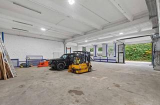 Büro zu mieten in 76275 Ettlingen, Vielseitige Gewerbe-/Lagerhalle mit Rolltor und Büro-/Sozialtrakt in Ettlingen-Oberweier