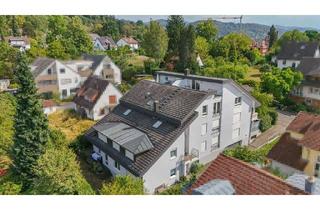 Wohnung kaufen in 79104 Zähringen, Bezugsfreie Maisonettewohnung mit besonderer Dachterrasse in Hanglage