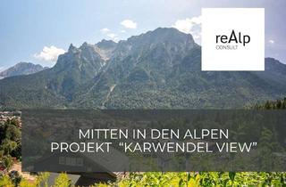 Wohnung kaufen in 82481 Mittenwald, Projekt "KARWENDEL VIEW"Wohnen | Leben | Aufatmen - in einmaliger Lage von Mittenwald