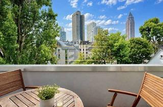 Wohnung kaufen in Skylineblick, 60325 Westend-Süd, Großzügige 3-Zimmer-Wohnung mit Sonnenbalkon und Skylineblick im beliebten Frankfurter Westend