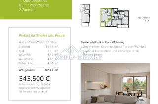 Wohnung kaufen in 89129 Langenau, Neubau WHG 1.5 - M7/1 - 1. Obergeschoss - 63m²