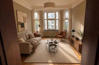 Wohnung mieten in Admiralstraße 00, 28215 Findorff-Bürgerweide, Stilvolle 4-Zimmer-Altbauwohnung mit Balkon und Originaldetails