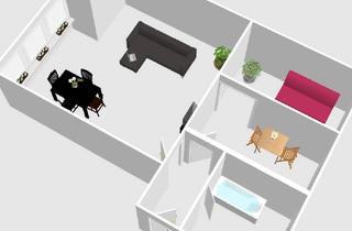 Wohnung mieten in 56073 Lay, 51 m², 1,5 Zimmer, Sofort frei!