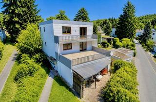 Haus kaufen in Kirschweg 26, 64678 Lindenfels, Architektenhaus mit Panoramablick – vielseitiges 3-Familienhaus in Lindenfels/Litzelröder
