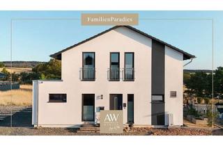 Haus kaufen in 35641 Schöffengrund, ***FamilienParadies*** Energieeffizienter Neubau trifft Feldrand. Stadtnah und kinderfreundlich.