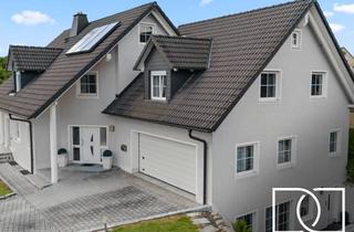 Haus kaufen in 95503 Hummeltal, Luxus pur & Fernblick! Hochwertiges Anwesen nahe Bayreuth mit ELW, tollem Garten und Traumterrasse