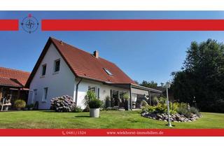 Haus kaufen in 25779 Hennstedt, Exklusives Zuhause nahe Eider & Nordsee - Hochwertig ausgestattet mit atemberaubenden Gartenparadies