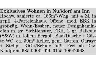 Wohnung kaufen in 83131 Nußdorf, Exklusives Wohnen in Nußdorf am Inn